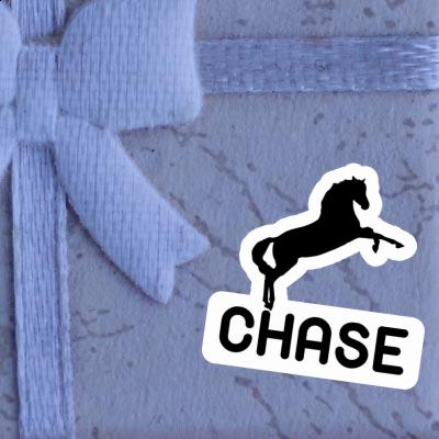 Pferd Sticker Chase Notebook Image