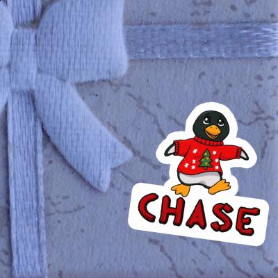 Sticker Chase Weihnachtspinguin Gift package Image