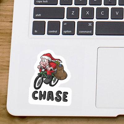 Chase Autocollant Cycliste Chase Autocollant Cycliste Image