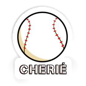 Sticker Cherié Baseball Image