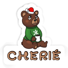 Sticker Christmas Bear Cherié Image