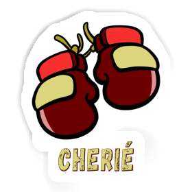 Cherie Sticker Boxing Glove Image