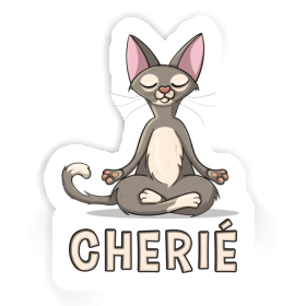 Sticker Yoga Cherie Image