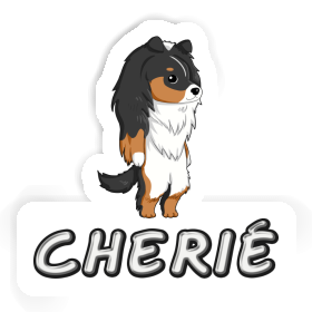 Cherié Autocollant Sheltie Image