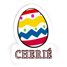 Sticker Easter Egg Cherie Image