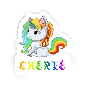 Cherié Sticker Unicorn Image