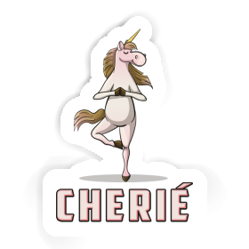 Sticker Unicorn Cherie Image