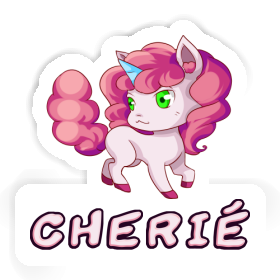 Sticker Unicorn Cherie Image