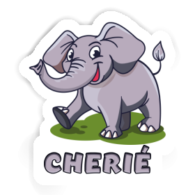 Sticker Elephant Cherié Image