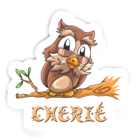 Sticker Owl Cherié Image