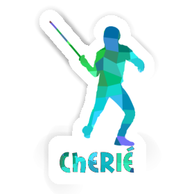 Sticker Fencer Cherie Image