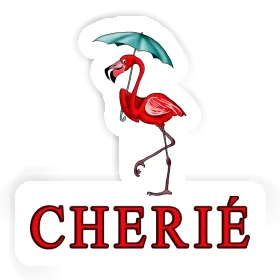 Cherié Sticker Flamingo Image