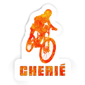 Cherie Sticker Freeride Biker Image