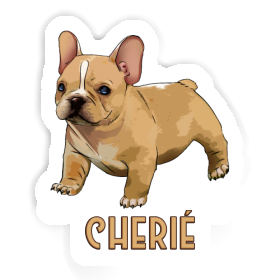 Bouledogue Autocollant Cherié Image