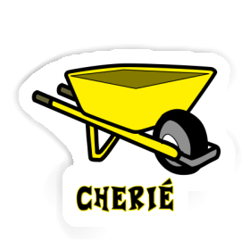 Sticker Wheelbarrow Cherié Image