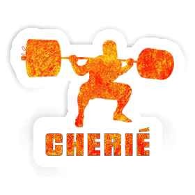 Sticker Cherie Weightlifter Image