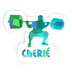 Sticker Cherie Weightlifter Image