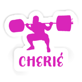 Sticker Cherie Weightlifter Image