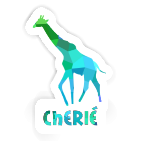 Sticker Cherie Giraffe Image