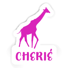 Cherie Sticker Giraffe Image