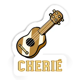 Guitar Sticker Cherie Image