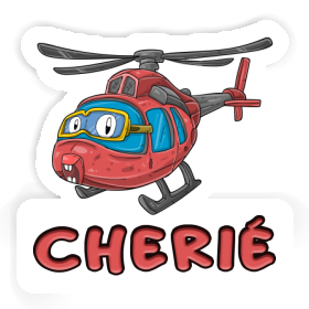 Helicopter Sticker Cherié Image