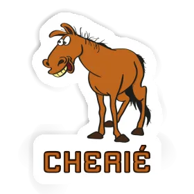 Sticker Cherie Horse Image