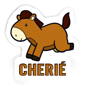 Sticker Horse Cherié Image