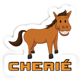 Horse Sticker Cherié Image