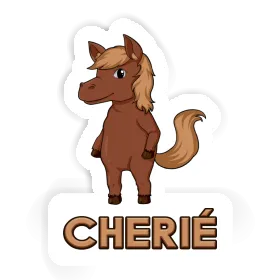 Sticker Horse Cherié Image