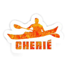 Sticker Kayaker Cherie Image