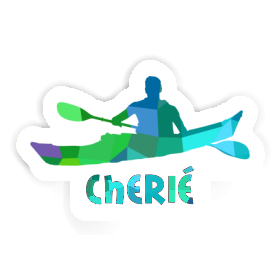 Sticker Kayaker Cherie Image