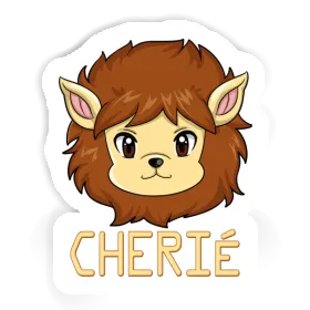 Sticker Lion Cherié Image