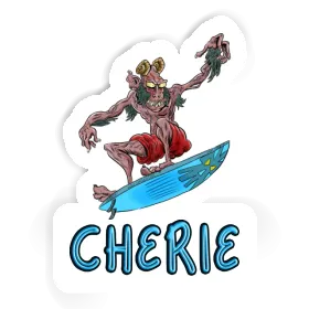 Sticker Cherié Surfer Image