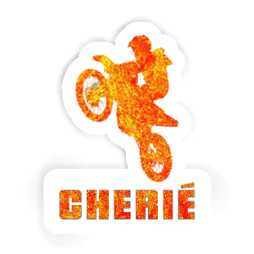 Sticker Motocross Jumper Cherié Image