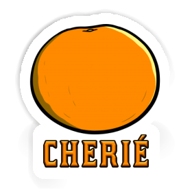 Sticker Orange Cherié Image