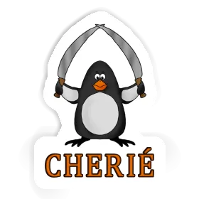 Cherie Sticker Kampfpinguin Image