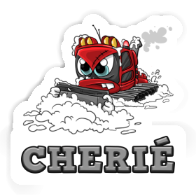 Sticker Cherie Snow groomer Image