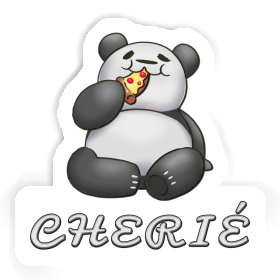 Pizza Panda Sticker Cherie Image