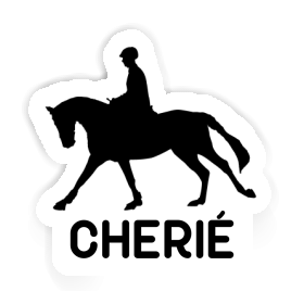 Sticker Cherié Horse Rider Image