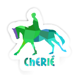 Sticker Cherié Horse Rider Image