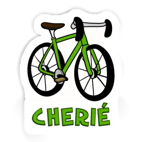 Sticker Racing Bicycle Cherie Image