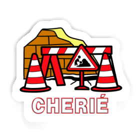 Sticker Cherie Baustelle Image