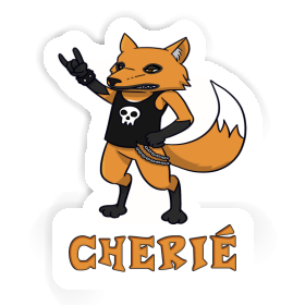 Sticker Cherie Rocker Fox Image