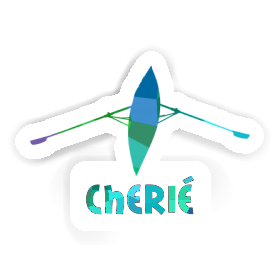 Sticker Cherie Rowboat Image