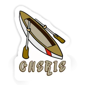 Sticker Cherie Rowboat Image