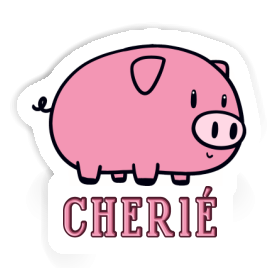 Cherie Sticker Pig Image