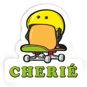 Sticker Cherié Skater Image