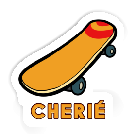 Sticker Cherié Skateboard Image