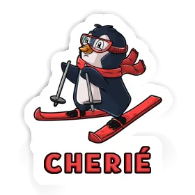 Sticker Cherié Skier Image